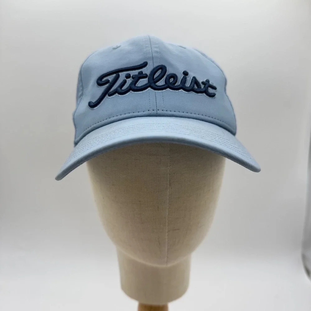 Titleist Youth Golf Hat Light Blue Pro V1 FootJoy Adjustable Performance Cap